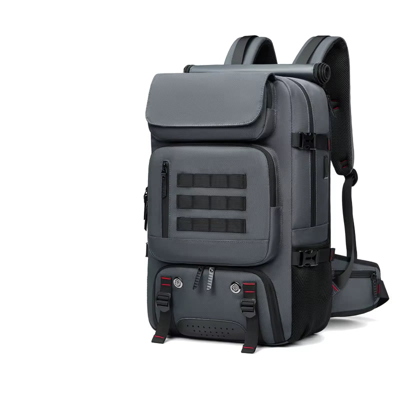 50L Waterproof Travel Laptop Backpack – Anti-Theft Business & Hiking Backpack with USB Charging