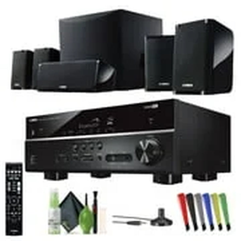 Yamaha YHT-4950U 5.1 Channel Home Theater System – 400W 4K Ultra HD Bluetooth Surround Sound with Subwoofer