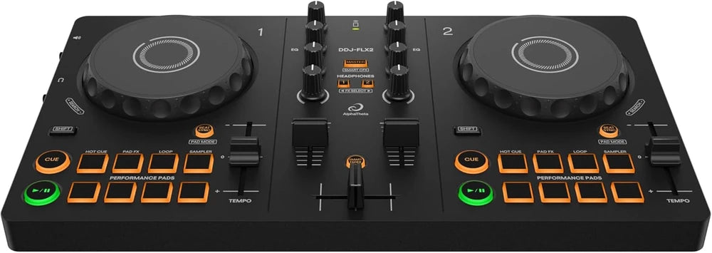 AlphaTheta DDJ-FLX2 Compact DJ Controller
