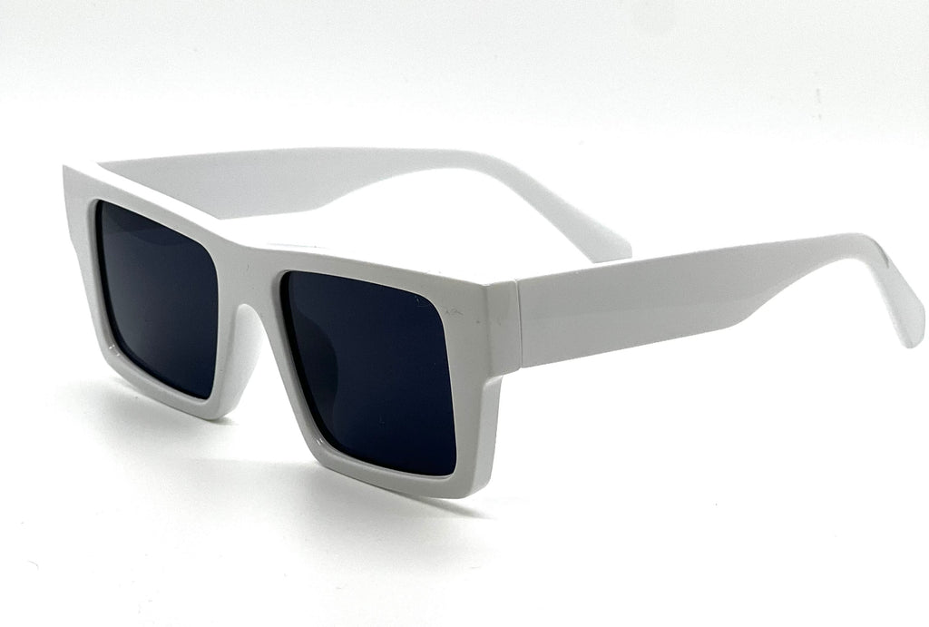 Square Designer Sunglasses – Thick Frame UV400 Gradient Lens Shades