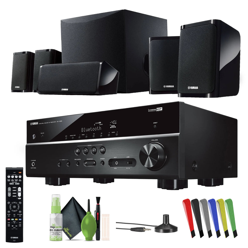 Yamaha YHT-4950U 5.1 Channel Home Theater System – 400W 4K Ultra HD Bluetooth Surround Sound with Subwoofer