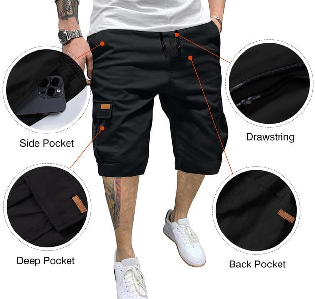 Cargo Shorts – Casual Shorts with 6 Pockets