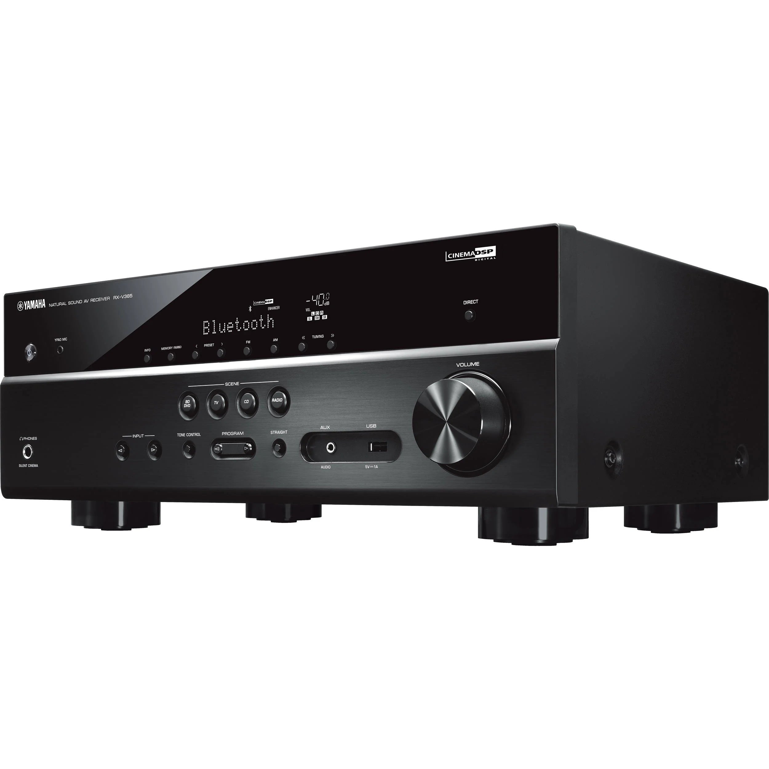 Yamaha YHT-4950U 5.1 Channel Home Theater System – 400W 4K Ultra HD Bluetooth Surround Sound with Subwoofer