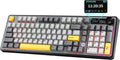 AJAZZ AK980 Wireless Mechanical Keyboard – Smart Display & Knob Tri-Mode RGB Gaming Keyboard