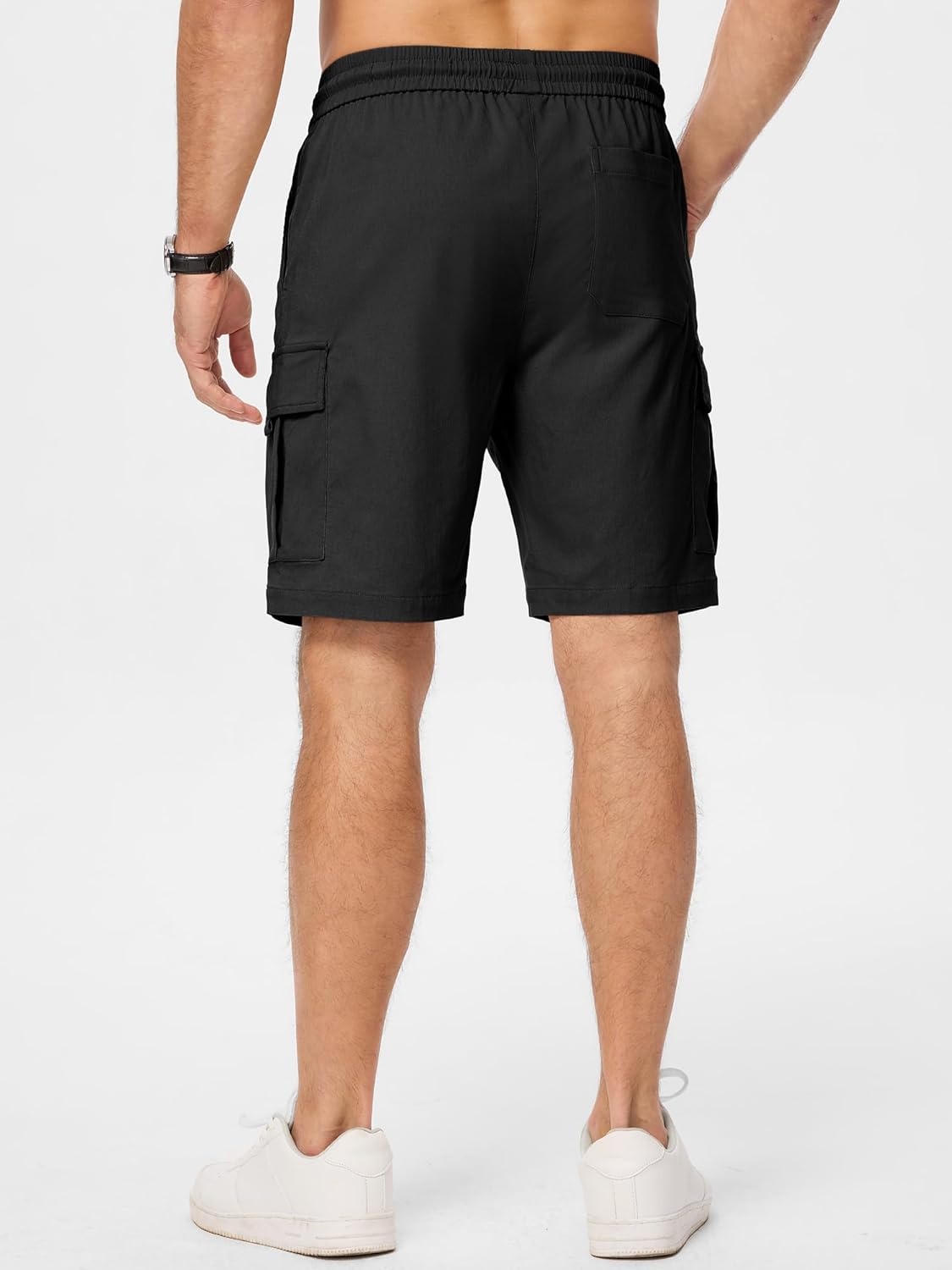 Men’s Stretch Cargo Shorts – Summer Shorts with Multi Pockets