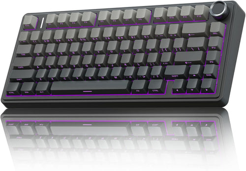 AULA F75 Pro Wireless Mechanical Keyboard – 75% Hot-Swappable RGB Gaming Keyboard with Knob