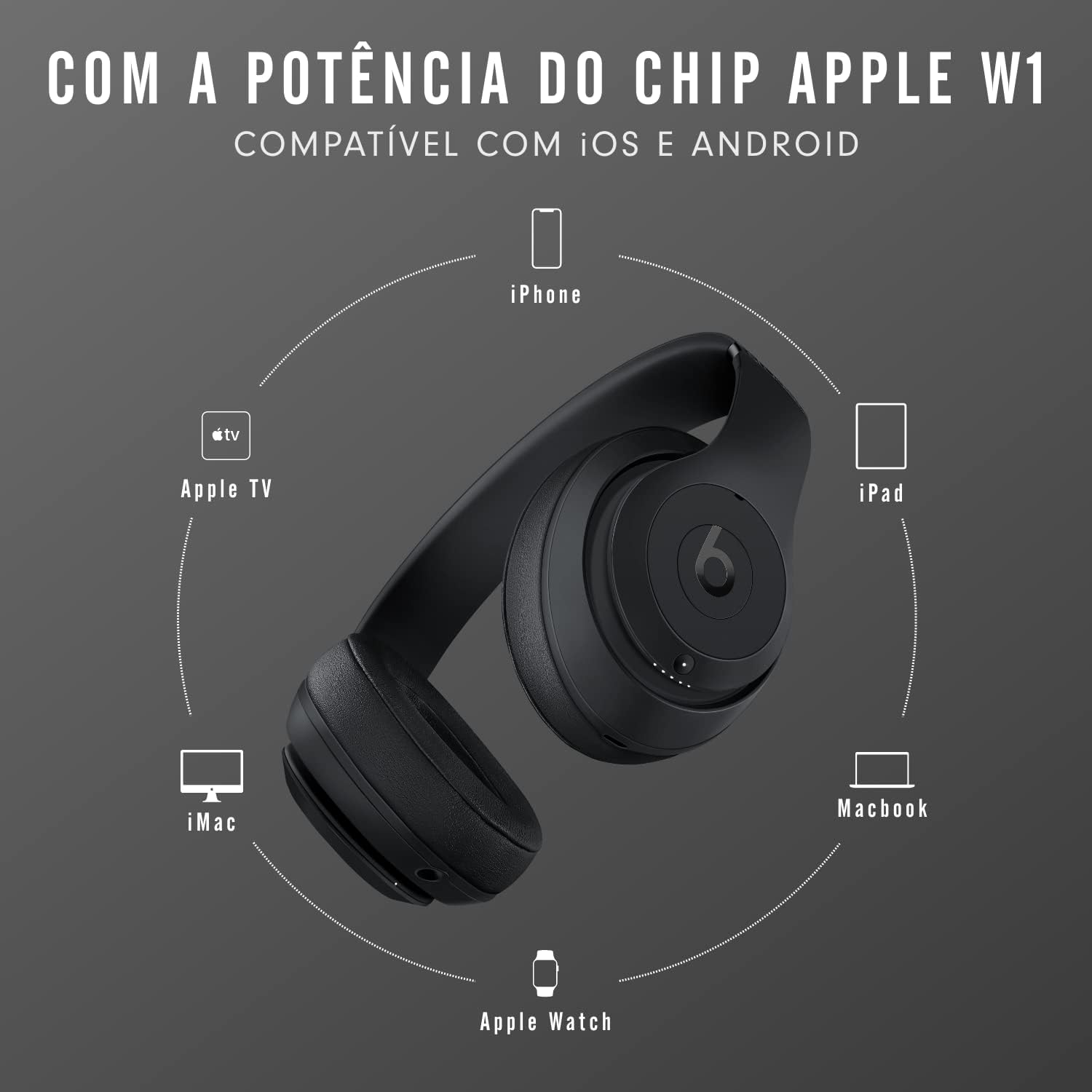 Beats Studio3 Wireless Noise Cancelling Headphones – Premium Over-Ear Bluetooth Headphones