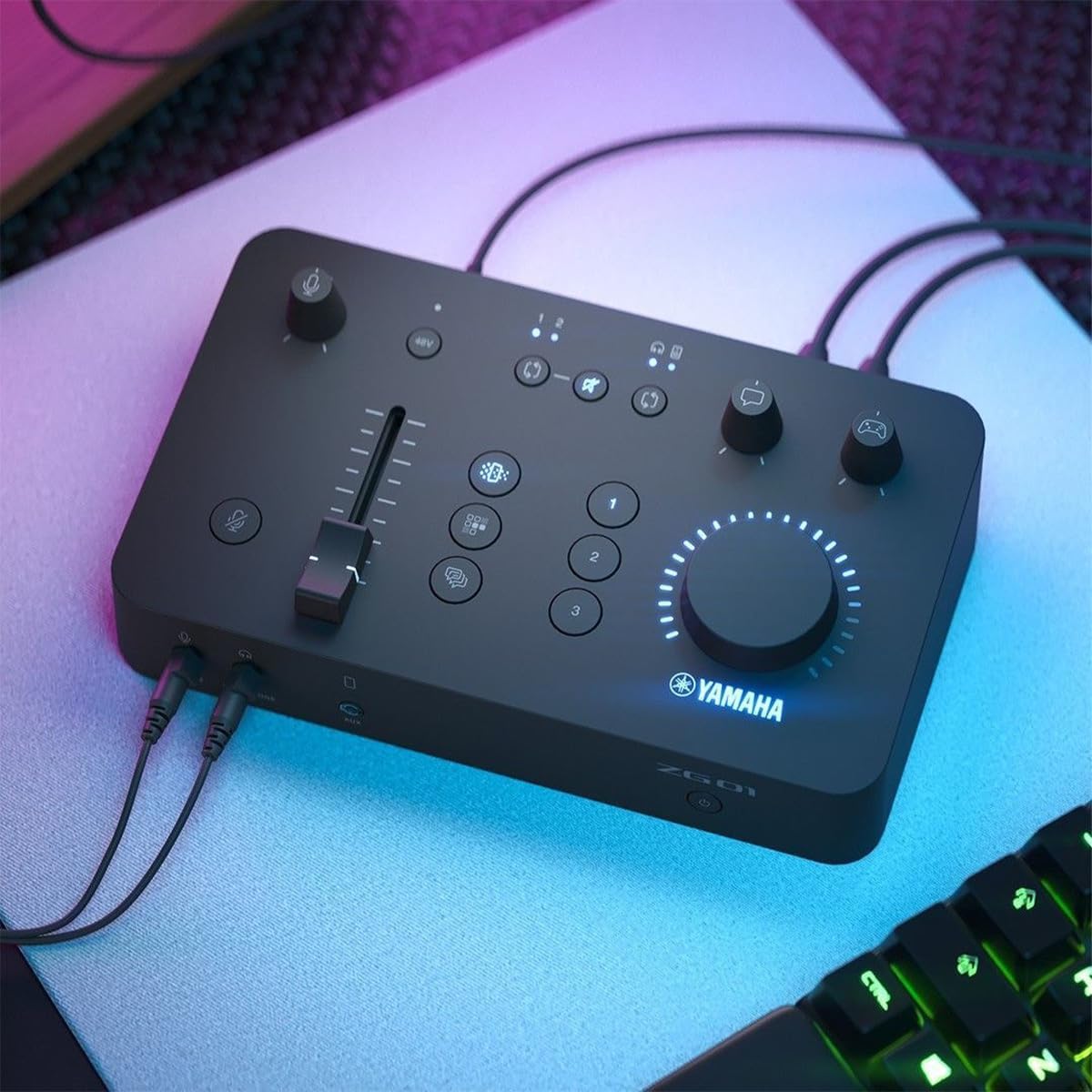 Yamaha ZG01 Gaming Mixer – USB Audio Interface for Streaming, Voice Chat & Game Audio Mixing
