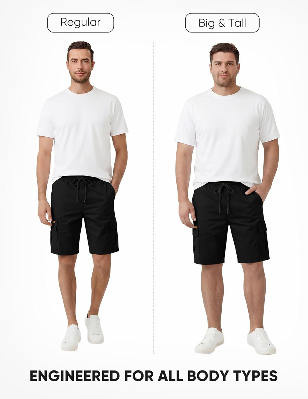 Cargo Shorts – Casual Shorts with 6 Pockets