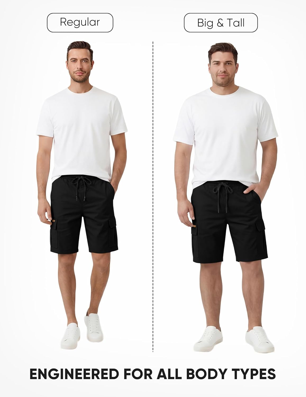 Cargo Shorts – Casual Shorts with 6 Pockets