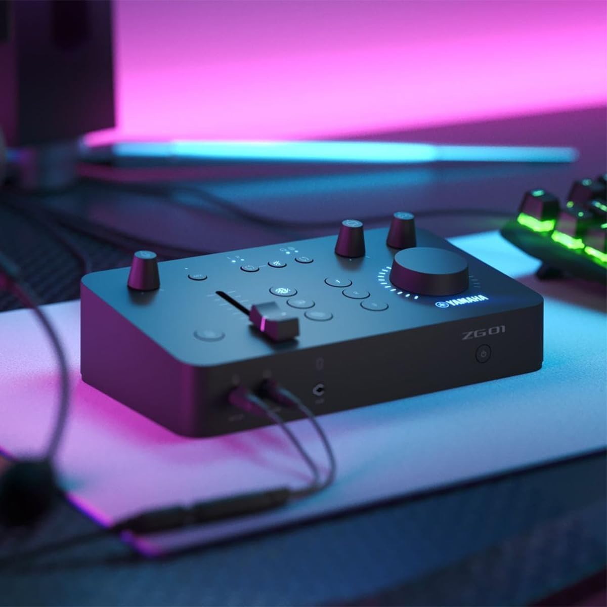 Yamaha ZG01 Gaming Mixer – USB Audio Interface for Streaming, Voice Chat & Game Audio Mixing