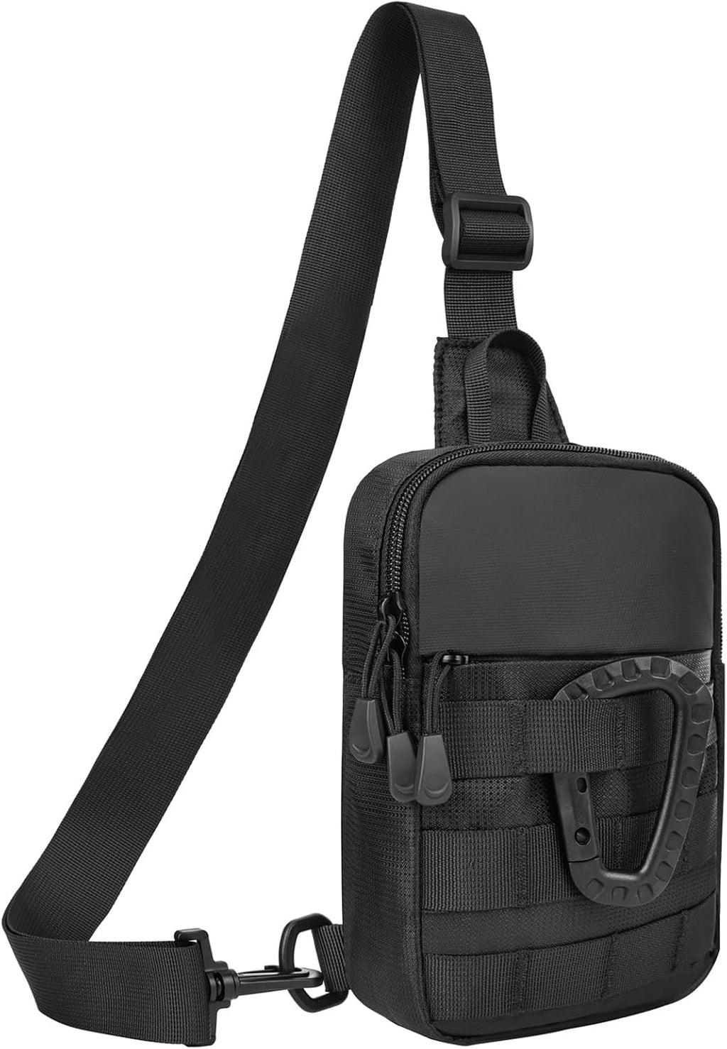 Small Tactical Sling Bag for Men – Waterproof Mini Crossbody Chest Utility Bag