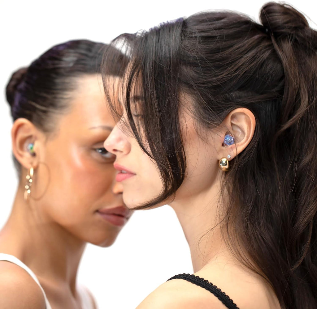 High Fidelity Reusable Earplugs – Noise Reduction for Concerts, Festivals & Everyday Protection
