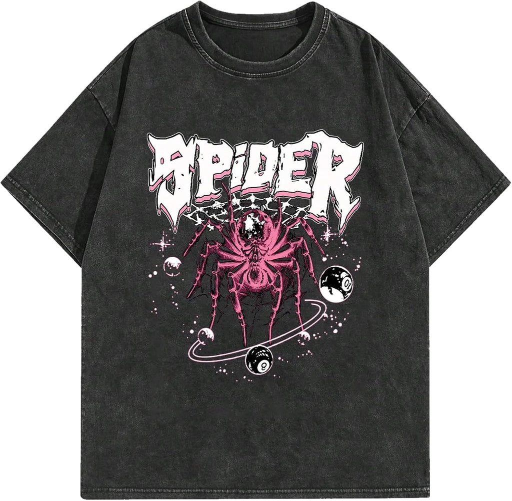 Spider | Acid Wash T-Shirt