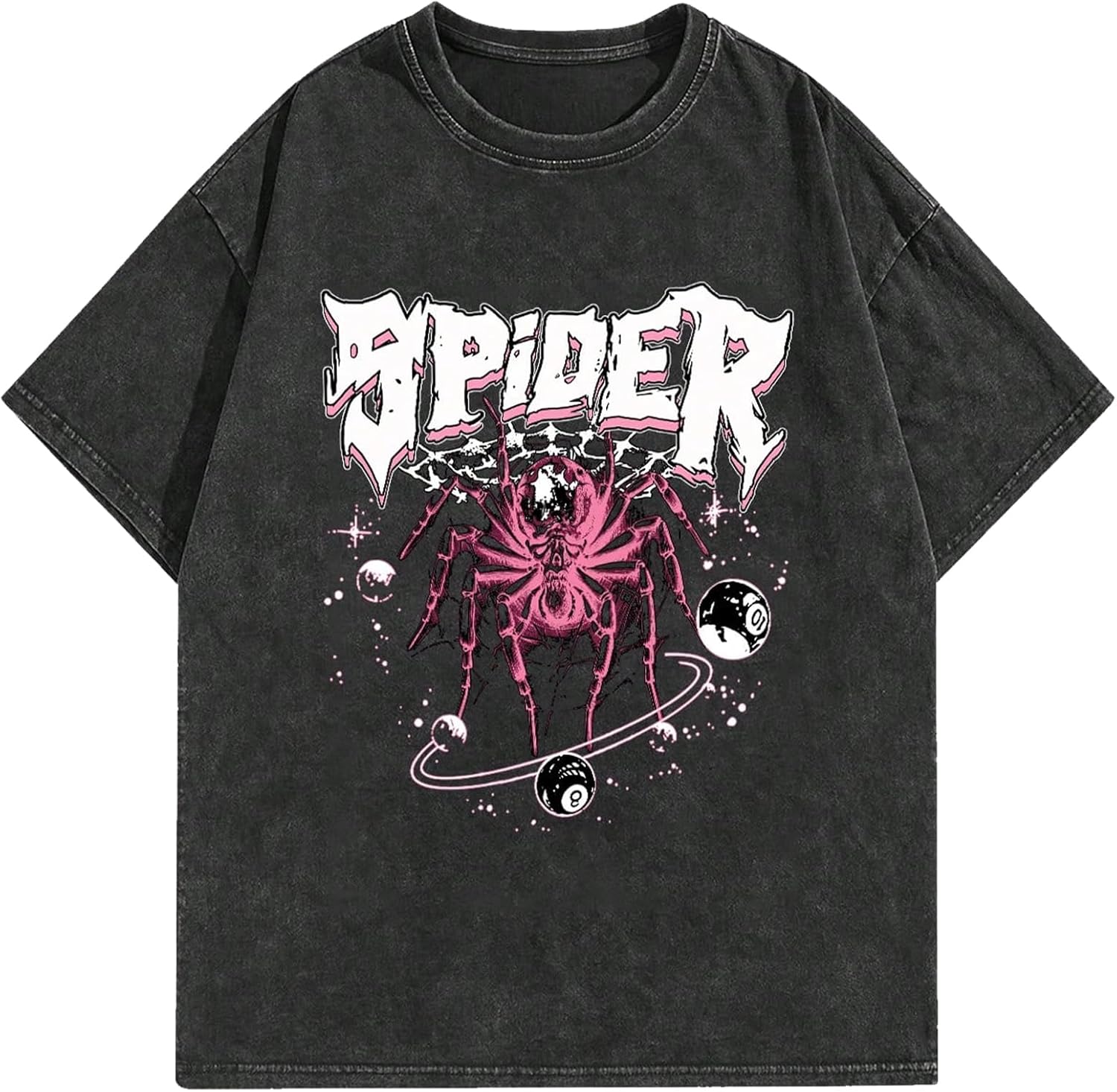 Spider | Acid Wash T-Shirt