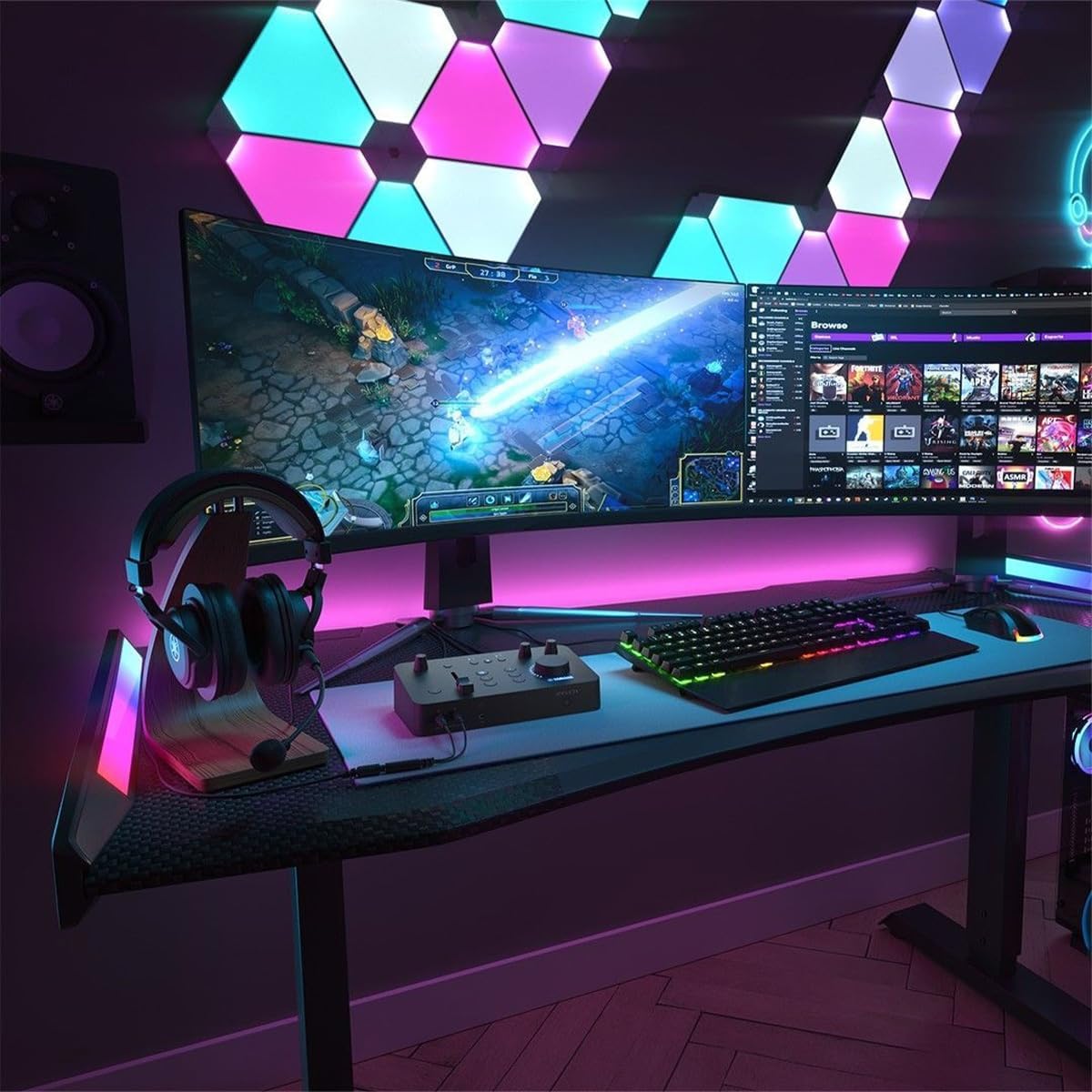 Yamaha ZG01 Gaming Mixer – USB Audio Interface for Streaming, Voice Chat & Game Audio Mixing