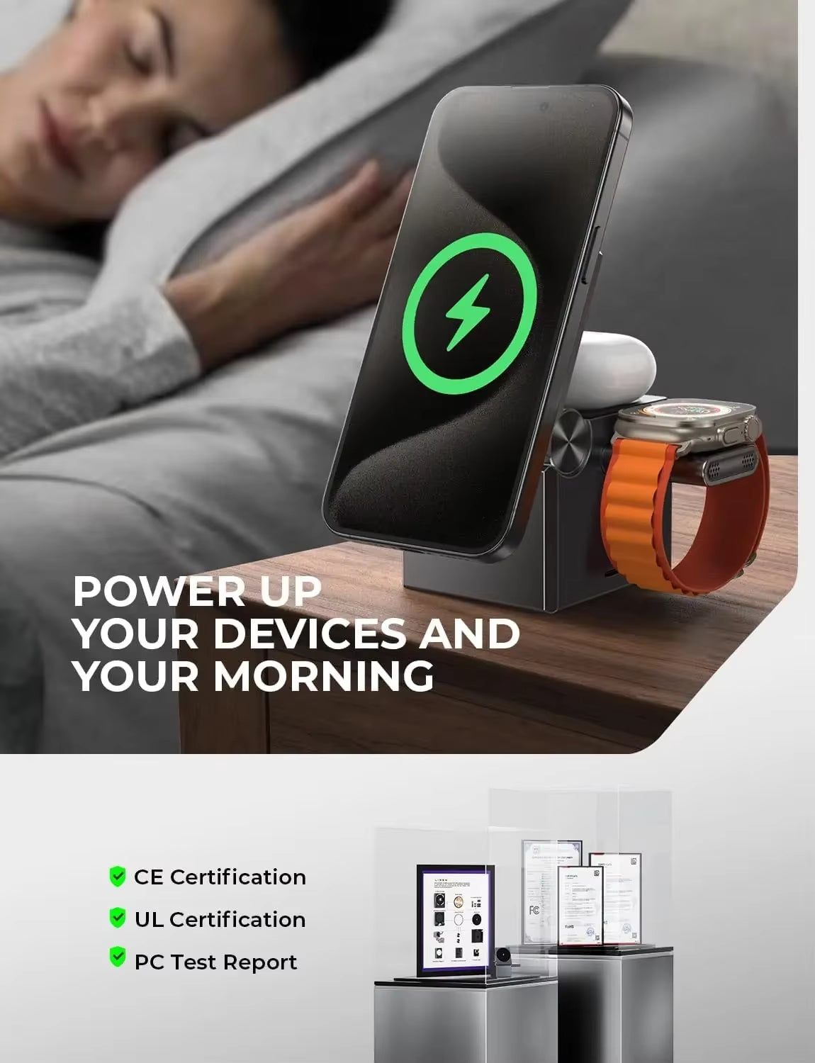 Compact Foldable Bluetooth Keyboard – Portable Wireless Keyboard for iOS, Android, Windows & Mac