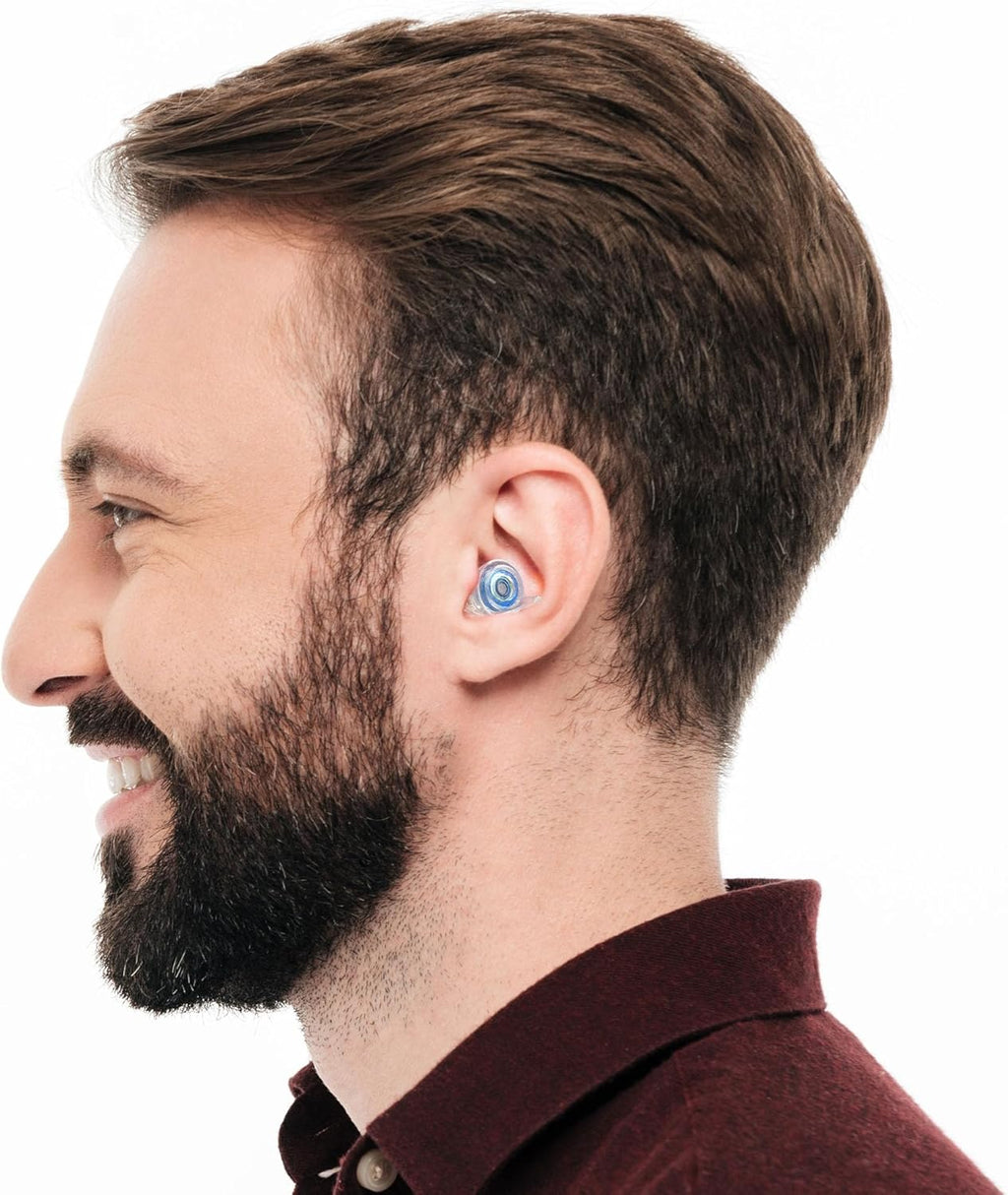 High Fidelity Reusable Earplugs – Noise Reduction for Concerts, Festivals & Everyday Protection