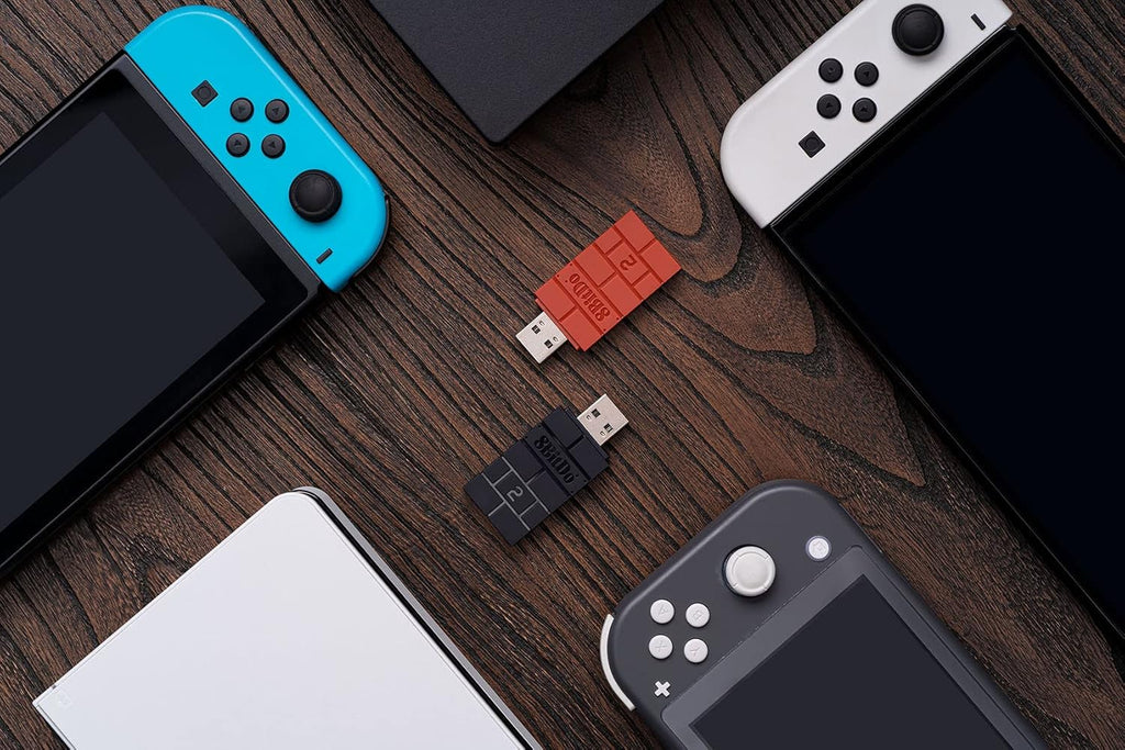 8BitDo Wireless USB Adapter 2 – Multi-Platform Controller Adapter for Switch, PC & More