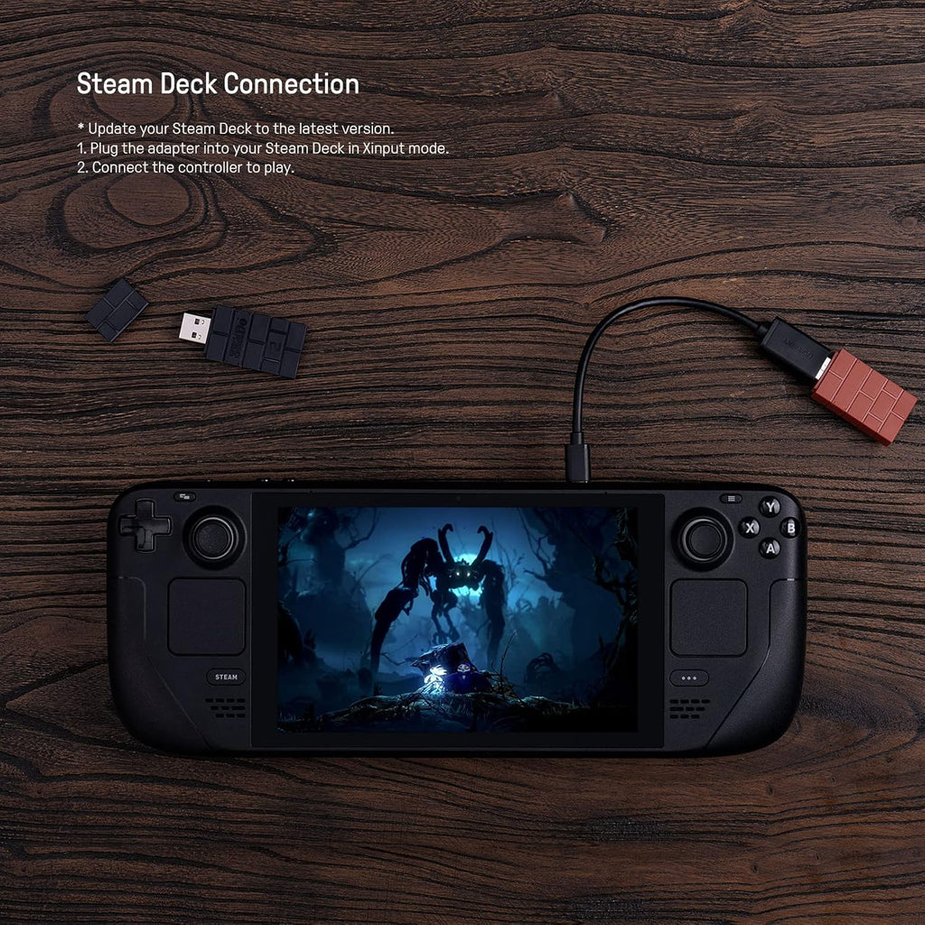 8BitDo Wireless USB Adapter 2 – Multi-Platform Controller Adapter for Switch, PC & More