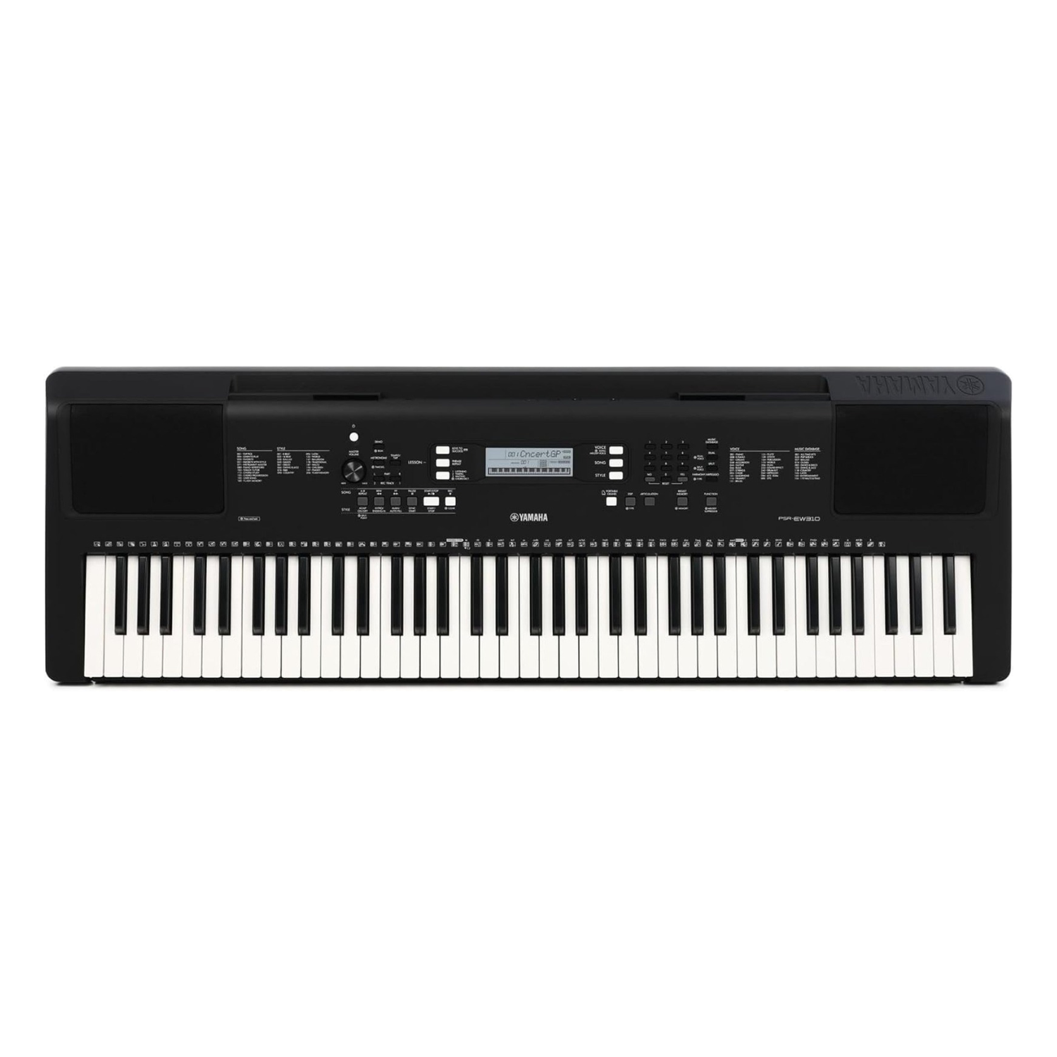 Yamaha PSR-EW310 — 76-Key Touch-Sensitive Portable Keyboard