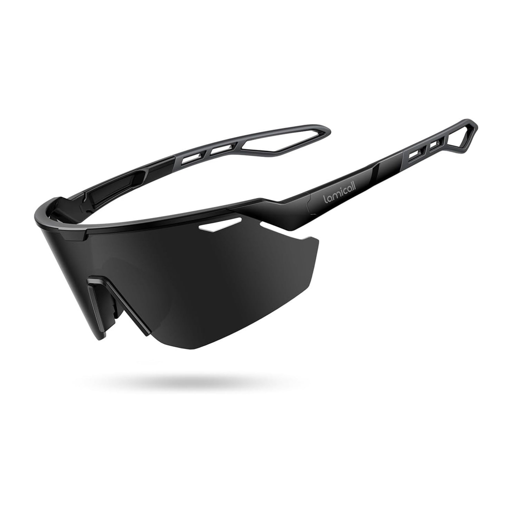 Lamicall Polarized Sports Sunglasses with UV400 Protection for Outdoor Activities