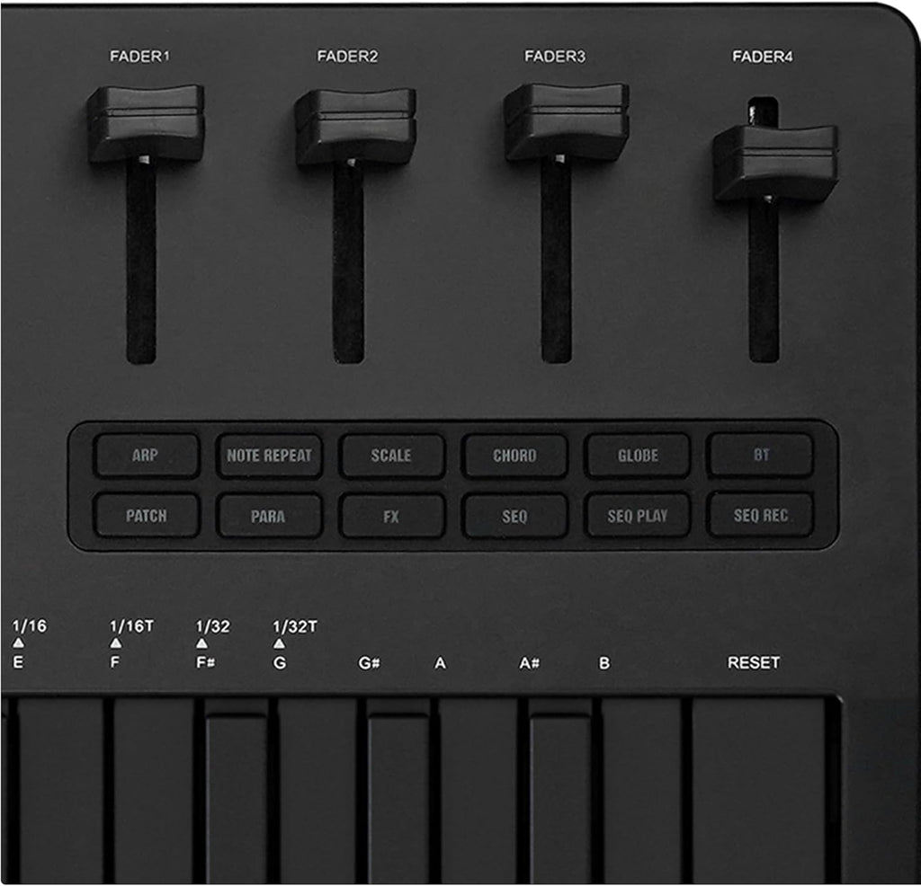 EROK 37-Key MIDI Keyboard Controller – Portable Music Production Controller with Drum Pads, Knobs & Arpeggiator