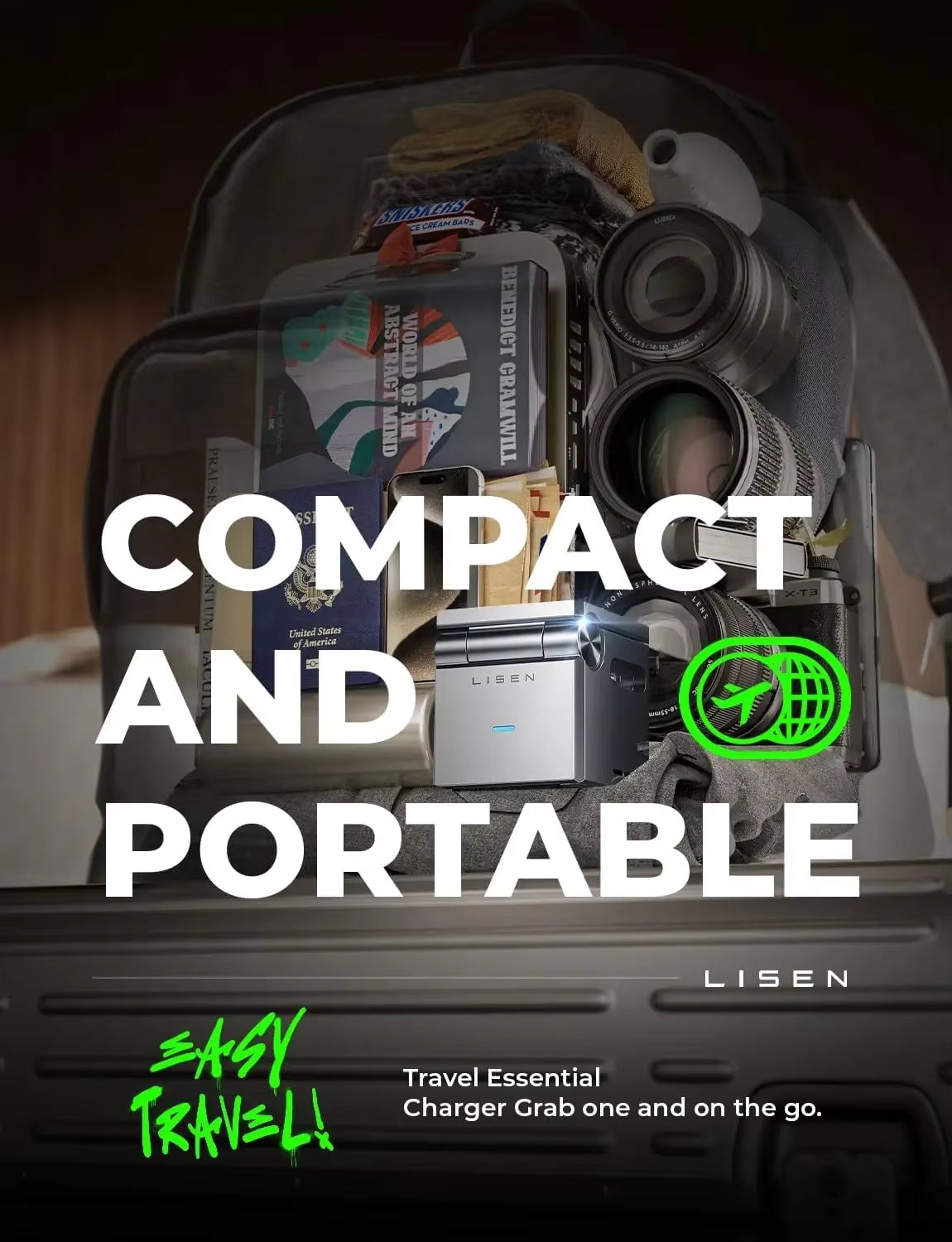 Compact Foldable Bluetooth Keyboard – Portable Wireless Keyboard for iOS, Android, Windows & Mac