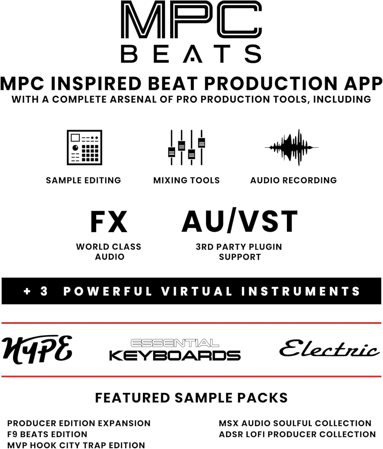 MPK Mini MK3-25 Key USB MIDI Keyboard Controller with 8 Backlit Drum Pads, 8 Knobs